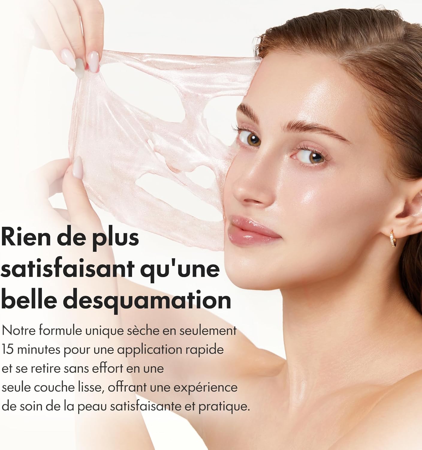 medicube Routine Glass Skin: Collagen Wrapping Night Mask 75 ml and Plumping Collagen Jelly Cream 110 ml